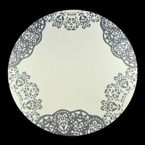Sets de table ronds en plastique PP écologiques pour tables de cuisine, pour 4 personnes - Product Image 6