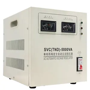 5KW 6KW Voltage Stabilizer Single Phase AC Servo Auto Voltage Stabilizer