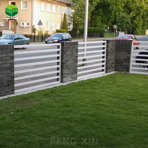 Paneles de Cerca Eléctrica Personalizados, Rejas, Puertas, Cerca Moderna de Aluminio Negro, Cerca de Aluminio para Exteriores, Cerca Metálica Personalizada para Jardín - Product Image 3