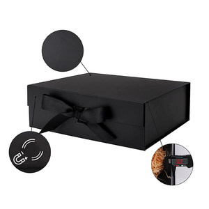 Caja de Regalo de Cartón Rígido de Lujo Personalizada, con Estampado en Relieve Dorado, Cierre Magnético, Recubrimiento UV, Laminación Mate, Reciclable - Product Image 1