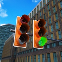 Feux de signalisation intelligents étanches à LED sphériques pour routes (Semaforo)