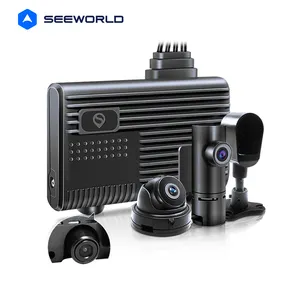 SEEWORLD V6 Night Vision 4 Channel Android Auto 4G LTE Dash Camera With GPS For Cars 1080P 720P