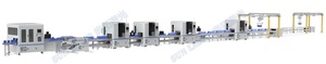 สายการผลิตแบตเตอรี่แบบซอฟต์แพ็คกึ่งอัตโนมัติประสิทธิภาพสูง 10PPM 380V ระบบระบายความร้อนด้วยอากาศ/น้ำ สำหรับประกอบโมดูลเซลล์แสงอาทิตย์ - Product Image 1