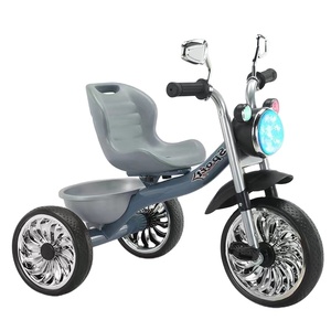 Ventes directes d'usine <span class=keywords><strong>Tricycle</strong></span> pour enfants réglable avec vélo musique et effets de lumière pour enfants - Product Image 1