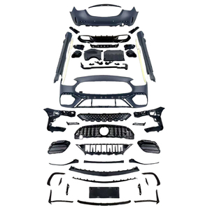 Kit carrosserie en promotion pour <span class=keywords><strong>Mercedes</strong></span> Benz <span class=keywords><strong>Classe</strong></span> C W206 2022+ version Sport, mise à niveau style AMG635, pare-chocs avant - Product Image 1