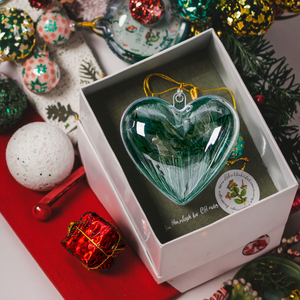 Adornos Navideños en Forma de Corazón, Transparentes, de Plástico Resistente, Ecológicos, Inastillables, de Alta Calidad - Product Image 5