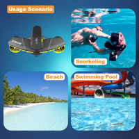 Scooter sous-marin électrique Sublue de haute qualité, 10-25 km/h, 2 m/s, batterie lithium 24 V 6 Ah, 70 min d'autonomie, 2 h de charge, matériau ABS