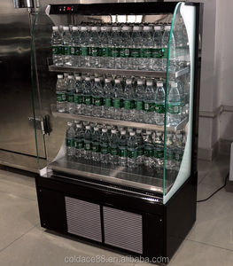 Réfrigérateur vitrine ouvert, 6 à 10 degrés, commercial, utilisé, en acier inoxydable - Product Image 2