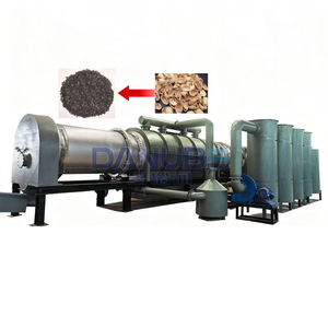 Horno de Carbonización Continuo para Producción de Briquetas de Madera, Venta Directa de Fábrica - Product Image 1
