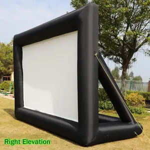 Classic High Quality Outdoor Playground Inflatable Screen Movie/ Inflatable Outdoor Movie Screen For Advertising Event Wedding