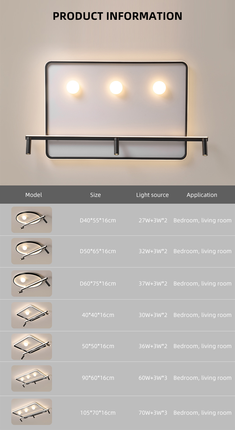 High Quality Ultra Thin Modern Aluminum Home Indoor Corridor Decor Rustic Led Ceiling Light Price