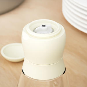 Juego de Molinillos Manuales de Sal y Pimienta de Acero Inoxidable Ajustables con Botella de Vidrio y Muela de Cerámica para Chile y Sal - Product Image 5