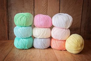 92 Single Colors Big <b>Roll</b> Crochet Milk Cotton Yarn Acrylic Tufting Yarn for Tufting Gun Knitting <b>Carpet</b> and Rug - Product Image 5