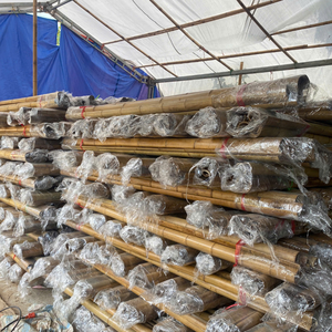 Demi-tube en bambou fait main pour systèmes agricoles hydroponiques - Product Image 1