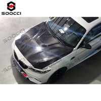 Kit carrosserie capot avant léger en fibre de carbone sèche TAKD pour BMW F87 M2 M2C F22 F23 230i M235i M240i 2016-2021