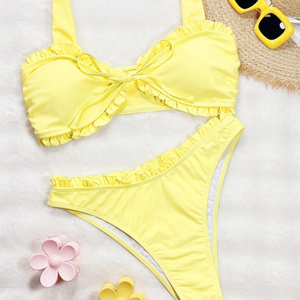 YY6374 Hauts de bikini à volants | <span class=keywords><strong>Pretty</strong></span> <span class=keywords><strong>Little</strong></span> Thing Chine - Product Image 4