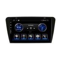 10.1 pouces écran tactile Android 360 caméra arrière GPS stéréo voiture Radio Audio multimédia voiture lecteur DVD pour SKODA OCTAVIA 2014-2015