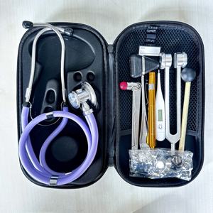 Estetoscopio Multifuncional de Lujo con Doble Cabeza, Kit Médico, Estetoscopio Colorido de Cardiología con Doble Tubo, CE - Product Image 6