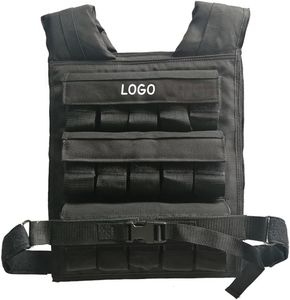 Gilet lesté en acier et nylon réglable en force CZ, 44 lb, entraînement de musculation, <span class=keywords><strong>veste</strong></span> de fitness pour homme et femme - Product Image 6