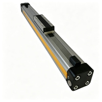Cylindre sans tige OSP-P25, guide mécanique, actionneur à piston haute vitesse, pression maximale 8 bars, module de précision industrielle