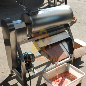 Industrial apple Tomato Paste Making Machine <strong>Juicer</strong> Middle Scale Tomato Strawberry Paste Juice Making Extraction Pulp Machine - Product Image 6