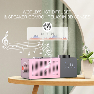 2025 Upgraded Portable Household Plastic White Noise Machine Aromatherapy Essential <b>Oil</b> <b>Diffuser</b> USB Speaker 3-in-1 - Product Image 3
