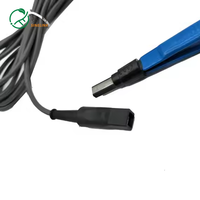 Prises et câbles électrochirurgicaux de forceps européens bipolaires réutilisables de haute qualité conducteur en cuivre