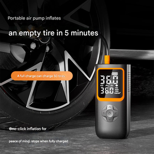 <span class=keywords><strong>Gonfleur</strong></span> de pneus de voiture multifonctionnel sans fil électrique portable <span class=keywords><strong>universel</strong></span> à écran numérique LED 12V avec arrêt automatique - Product Image 3