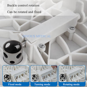 360 ° סיבוב אמבטיה עגול מקלחת שרפרף עם המושב נייד מעלית מעלית כיסא אמבט מסתובב - Product Image 6