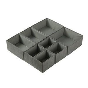 Juego de Organizadores de <span class=keywords><strong>Cajones</strong></span> Plegables <span class=keywords><strong>para</strong></span> <span class=keywords><strong>Ropa</strong></span>, Divisores de <span class=keywords><strong>Cajones</strong></span> de Tela, Caja de Almacenamiento <span class=keywords><strong>para</strong></span> <span class=keywords><strong>Ropa</strong></span> <span class=keywords><strong>Interior</strong></span> - Product Image 5