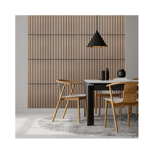 <span class=keywords><strong>Pannelli</strong></span> Acustici in <span class=keywords><strong>Legno</strong></span> HJ Strip, Design per Pareti Insonorizzate, <span class=keywords><strong>Pannelli</strong></span> Decorativi in MDF Fonoassorbenti, <span class=keywords><strong>Pannelli</strong></span> Acustici in PET Scanalati per Interni - Product Image 1