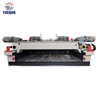 Mesin Pengupas Veneer Kayu Otomatis Rotary Plywood 4/8 Kaki dengan Pompa Motor Presisi Tinggi