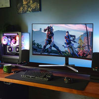 Moniteur de jeu d'usine 20/22/24/27/32 pouces 144hz 165hz moniteur LCD incurvé plat pour ordinateur de bureau