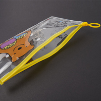 Petit Ziplock avec Logo Imprimé Personnalisé Auto-Scellant PVC Transparent Clair Emballage Sac en Plastique pour Bijoux