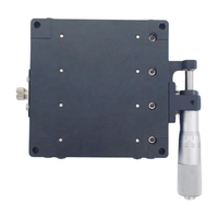 A11 Series X Axis Manual Stage Platform Linear Stage 25x25/40x40/60x60mm Linear Translation Stage Optical Instrument Part