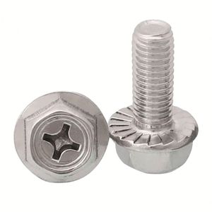 Vis de machine à tête fraisée, vis de machine à tête plate peintes en blanc, vis de meubles peintes en blanc par pulvérisation M3~M8 - Product Image 1