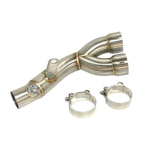 Tubo de Escape de Acero Inoxidable para la Sección Media, Compatible con Yamaha YZF-R6 1998-2005, 2006-2016, 2017-2019, Piezas de Modificación para Tubo de Escape - Product Image 1