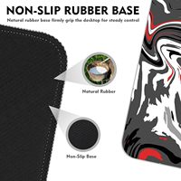 Tapis de souris Anime 3D imprimé personnalisé de haute qualité tapis de souris carré en caoutchouc antidérapant tapis de souris de jeu étanche pour le bureau