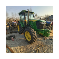 Tracteur d'occasion 85 CV John Deere 5e-854 Mini 4x4 4RM pour jardin