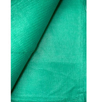 Toile d'ombrage verte en plastique PE avec protection UV imperméable pour l'agriculture et la construction en extérieur