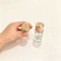 Flacon de parfum de luxe en verre de 30 ml avec bouchon à vis, vaporisateur, flacon vide pour parfum, emballage cosmétique