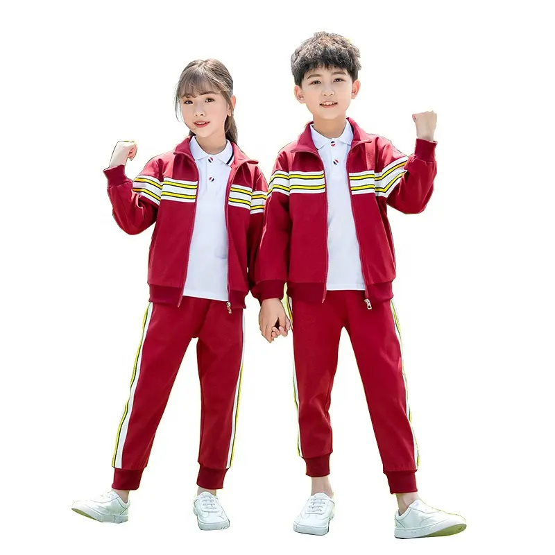 Aangepaste School Uniformen Polo Shirts Basisschool Uniformen