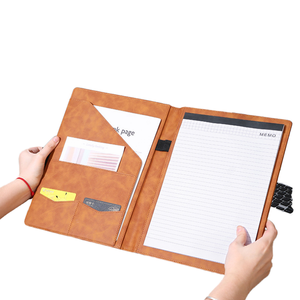 Vật tư văn phòng kinh doanh <span class=keywords><strong>A4</strong></span> PU da clipboard danh mục đầu tư thư mục padfolio tài liệu chủ tổ chức - Product Image 1