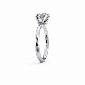 Anillos Clásicos de Diamantes Finos en Plata de Ley y Acabado en Oro, Joyería Elegante para Bodas, Aniversarios y Fiestas - Product Image 3