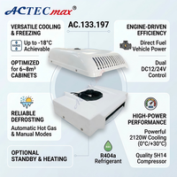 Unité de réfrigération de toit ACTECmax 12V 24V pour camion AC.133.197 6~8m³ pour fourgonnette de livraison réfrigérée et transport de marchandises congelées