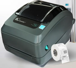 Thermo transfer Zebra GK420T GK420D Desktop 203dpi 4*6-Zoll-Barcode-Etiketten drucker