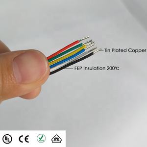 Verwarmingsbestendige Elektrische Draad Af200 0.2 0.5 1.0 1.5Mm Gestrande Flexibele Koperdraad Vertind 200c Autoharnas Draad - Product Image 6