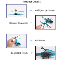 Vente en gros Nouveau design Avion télécommandé à commande gestuelle Avion volant Jouets d'avion RC Mini hélicoptère pour enfants