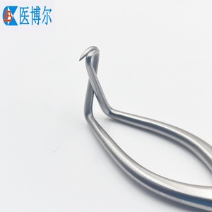 Écarteur mastoïde de 10 cm, écarteur orthopédique pour animaux, ouvre-bouche multi-dents en acier inoxydable, crochet simple à angle droit. - Product Image 2