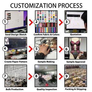 Ensemble de lingerie pour femmes, mignon et doux, motif de fraises roses, à rayures, avec nœud, soutien-gorge push-up et culotte, vêtements de nuit sexy, lingerie féminine - Product Image 6